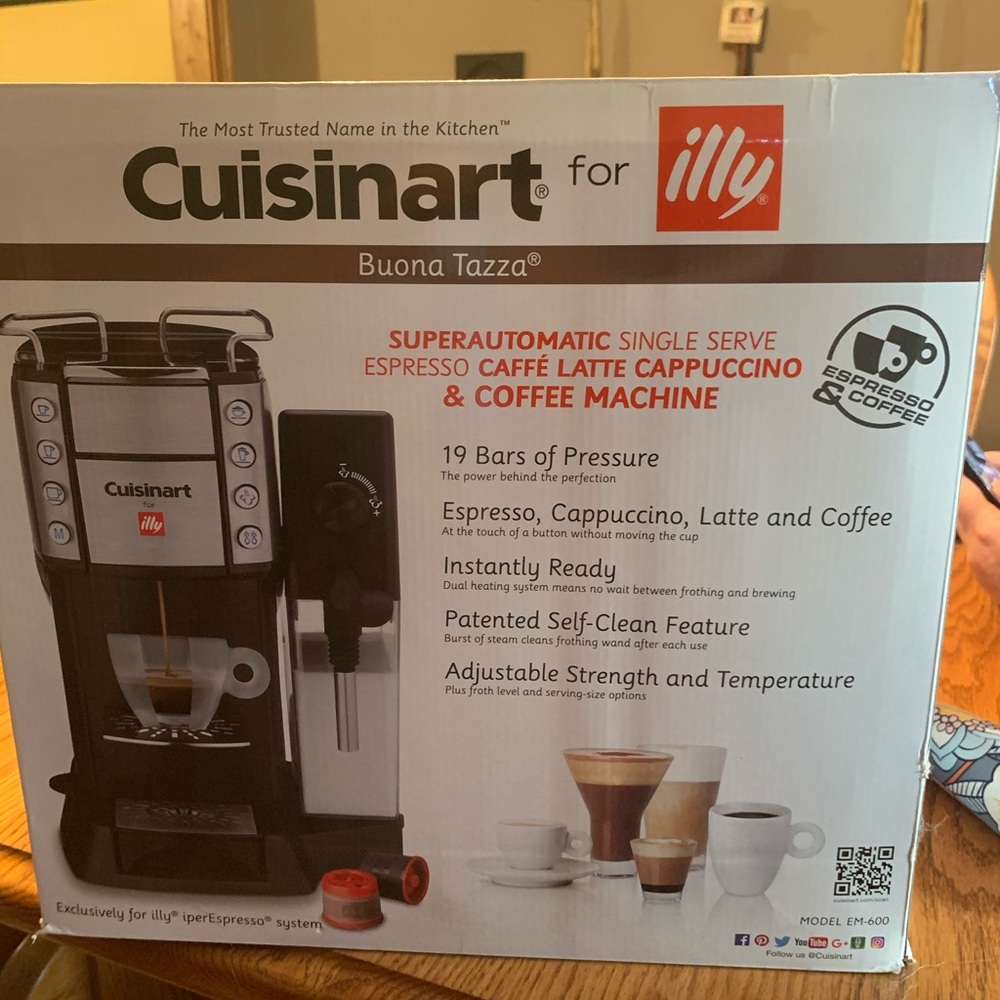 Cuisinart em 600 buona tazza espresso machine